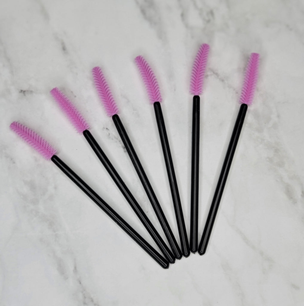 Mascara Brushes (Silicone) Light Pink