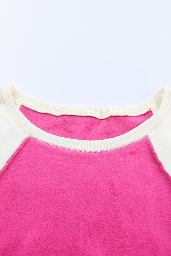 Sweater Pink Crew Neck