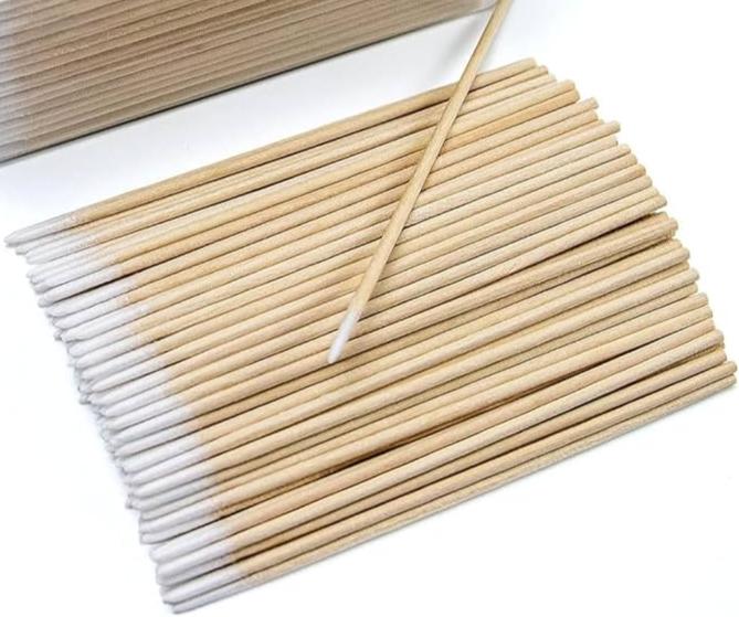 Wood Stick with Cotton (100)