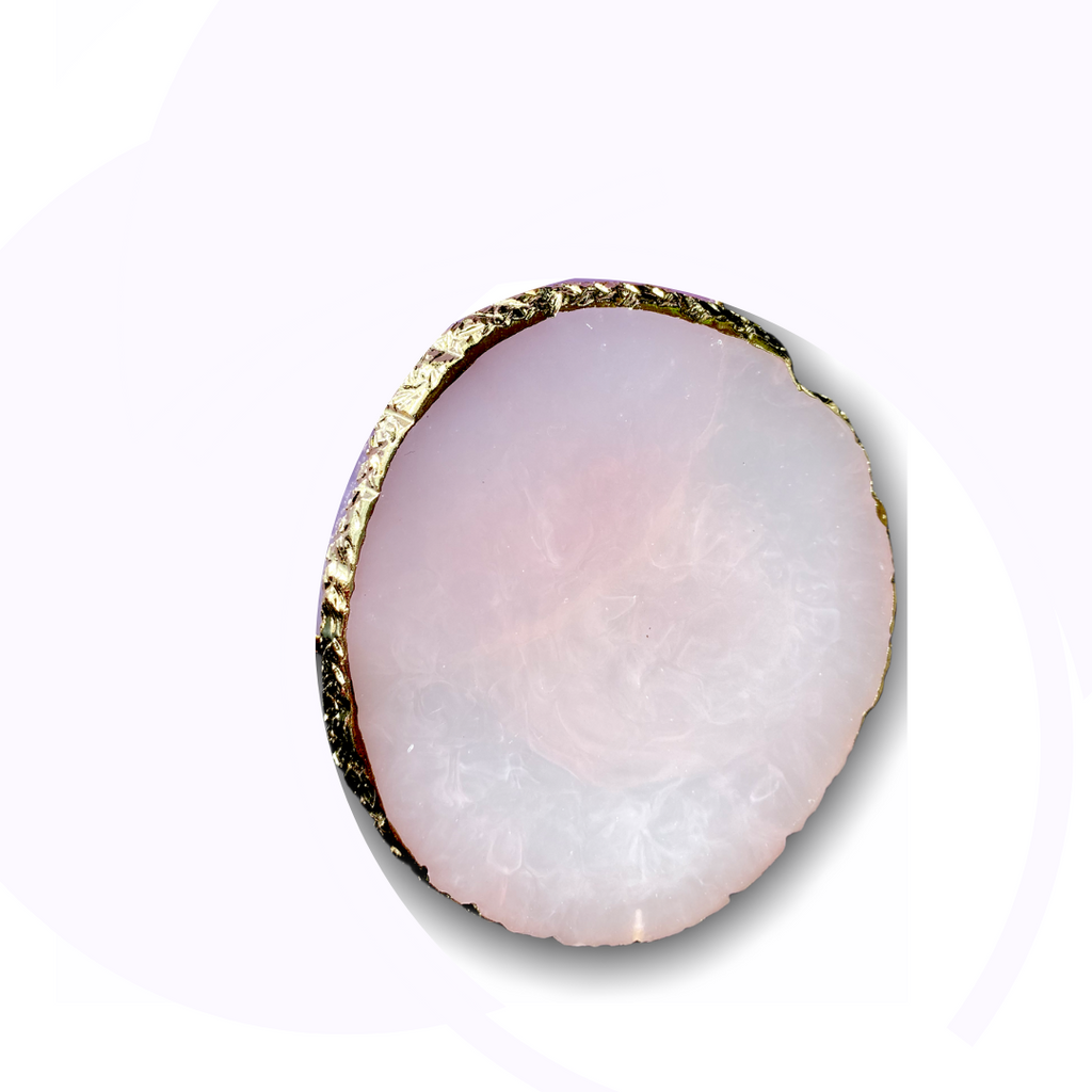 Tuile de quartz rose